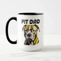 Pit Bull Dad | Dog Lover's  Mug