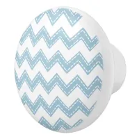 Pick Your Color w/Chevrons CYPa Ceramic Knob