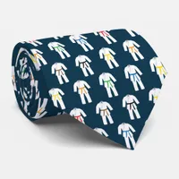 Karate Suits Fun Japanese Martial Arts Neck Tie