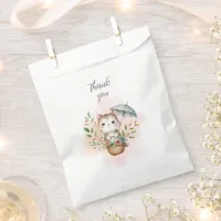 Woodland Animals Baby Shower Favor Bag