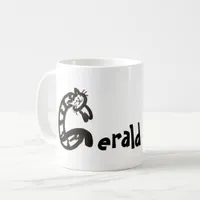 Mug - Name with Initial Cat Letter G