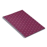Shades Of Purple Pattern - Spiral Notebook