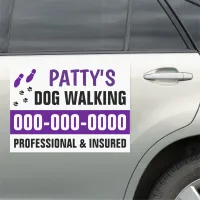 18” x 24” Dog Walking Car Magnet