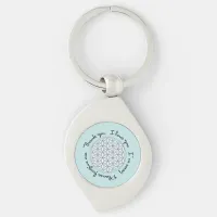 Flower of Life Ho'oponopono Keychain