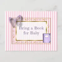 Bring a Book for Baby Baby Shower Card