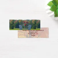 Meadow of Love Autumn Leaves Skinny Registry Card