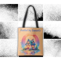 Fuelled by Sunsets Cute Cottage Core | Tote Bag