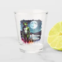 The Loveland Frogman | Ohio Cryptid Shot Glass