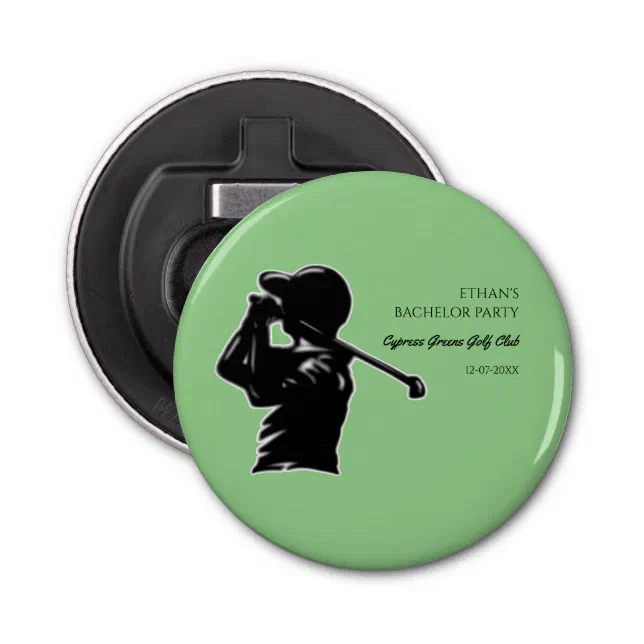 Golf Bachelor Party - golf outing Classic Stylish Bottle Opener