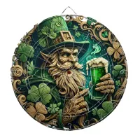 Enchanted Evening of Ale A Leprechauns Toast  Dart Board