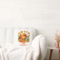 Thanksgiving Throw Pillow