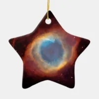 Helix Nebula Ceramic Ornament