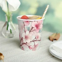 Cherry Blossom Paper Cups