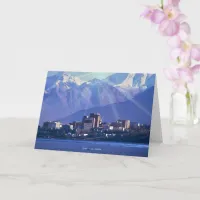 Anchorage Alaska Anniversary Special Celebrations Card