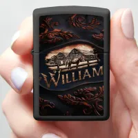 William's Barn Scene Sign Zippo Lighter