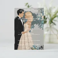 Elegant and Timeless Wedding Invitation Design