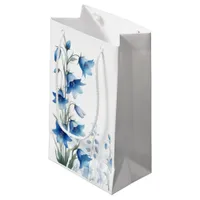 Elegant Bluebells Flowers  Small Gift Bag