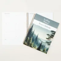 Watercolor Pine Forest Planner