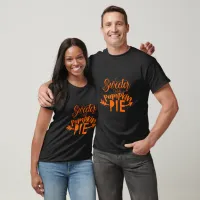 Sweeter Than Pumpkin Pie Typography T-Shirt