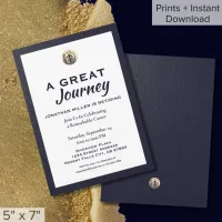 Elegant Retirement Party Invitation