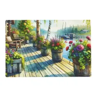Lake House View | Deck over looking the Bay Placemat