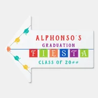 2024 Mexican Fiesta Graduation Party Welcome Yard Sign