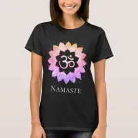 *~* OM AUM Symbol Spiritual Lotus Flower Mandala T-Shirt
