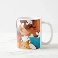 Mugs & Cups with Maple Leafs.  Cute Leaf Set