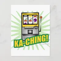 Ka-Ching Big Money! Postcard