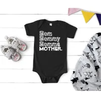 Mom Momma Mommy Mother Mothers Day Baby Bodysuit