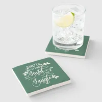 dont get your tinsel in a tangle christmas stone coaster