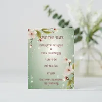 Elegant Floral Blossom Wedding Invitations