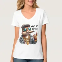 what's up brother Squirrel Smoking Cigar T-Shirt