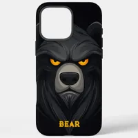 Angry Bear Personalized iPhone 16 Pro Max Case