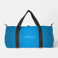 Azure Ombre Duffle Bag