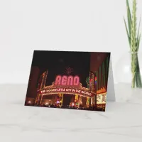 Reno Sign Card