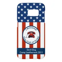 [Patriotic American]  Military Veteran I Answered Samsung Galaxy S7 Case