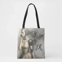 Female Cyborg Woman Ai Art Personalized Tote Bag