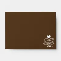 Sock Monkey Hugz Envelope