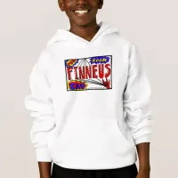 Boy's Name Finneus Spider Web Super Powers  Hoodie