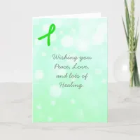 Wishing you Healing Lyme Disease Friendship Thank You Card