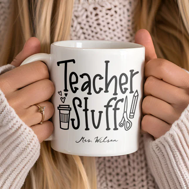 Teacher Stuff, Doodles Teacher Appreciate Gift Coffee Mug