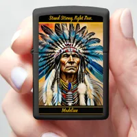 Traditional Sketchbook: Wild Spirit Zippo Lighter