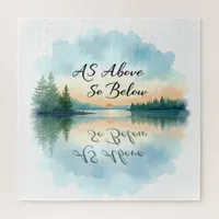 As Above So Below Jigsaw Puzzle