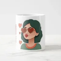 Mon Amour Giant Coffee Mug