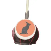 Cute Black Witch Cat Cake Pops