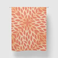 Orange Gradient Background with Orange Pattern | Blackout Curtains