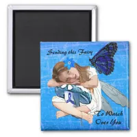 Sending this ME/CFS Fairy to watch over you! Magnet
