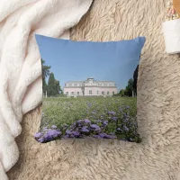 Schloss Benrath - View from the Park Throw Pillow