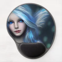 Ethereal Mystical Fairy Girl Gel Mouse Pad